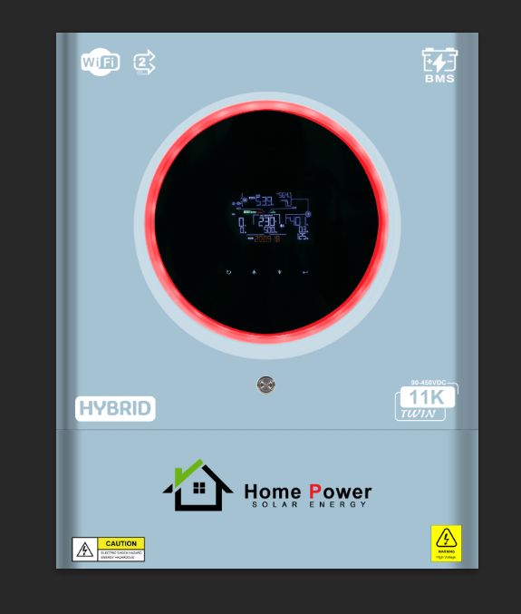 HOME POWER REVO VM IV PRO-T Hybrid On & Off Grid Energy Storage Inverter 11K TWINS