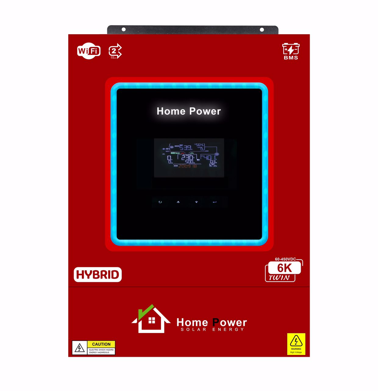 HOME POWER REVO VM IV PRO-T Hybrid On & Off Grid Energy Storage Inverter 6Kw Twin